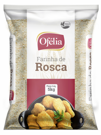 FARINHA DE ROSCA 5KG PLÁSTICO